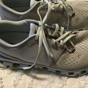 On Cloud X 4 3WE30073278 Women's US 9W Silver Chambray Running Shoes